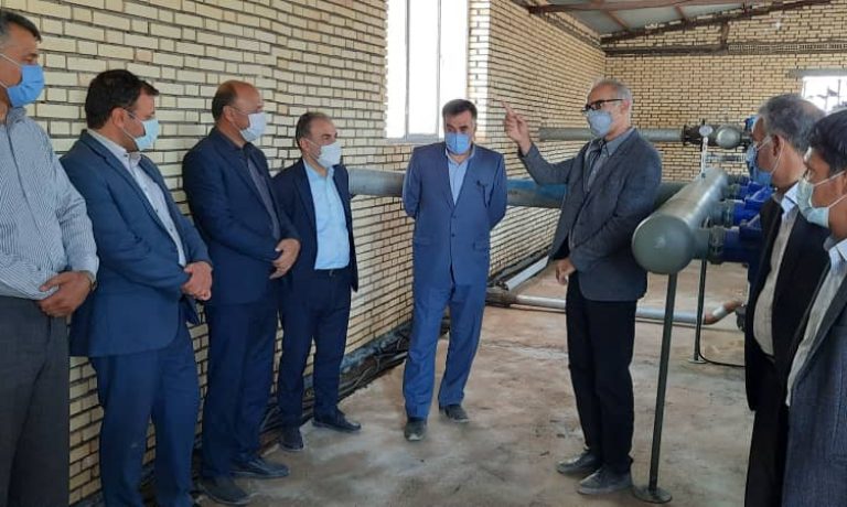 بازدید مدیر کل دفتر آب و خاک وزارت جهاد کشاورزی از طرح های توسعه ای شرکت کشت و صنعت پیوند خاوران