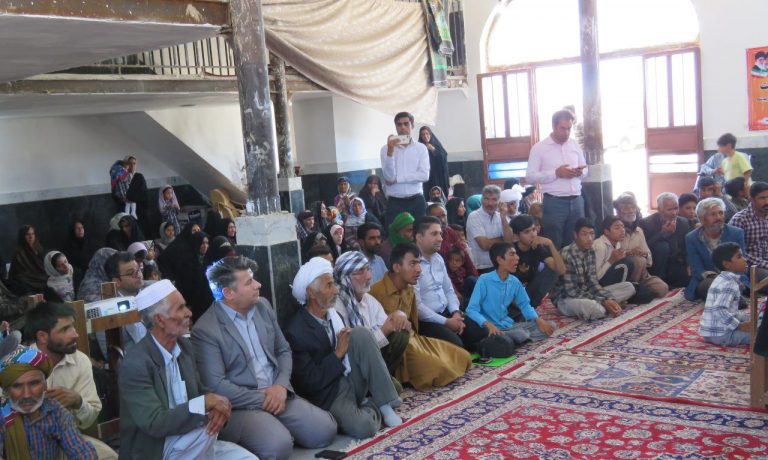 گرامیداشت هفته بهزیستی در روستای نازدشت توسط شرکت کشت و صنعت پیوند خاوران