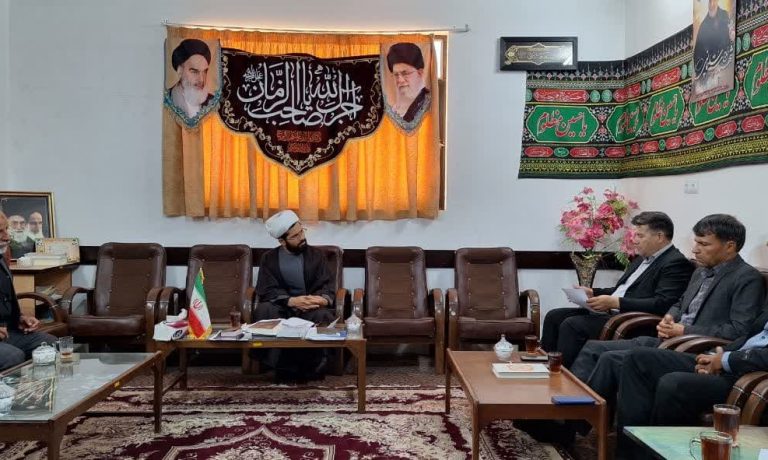 دیدار مدیرعامل شرکت کشت و صنعت پیوند خاوران با امام جمعه شهرستان خوسف