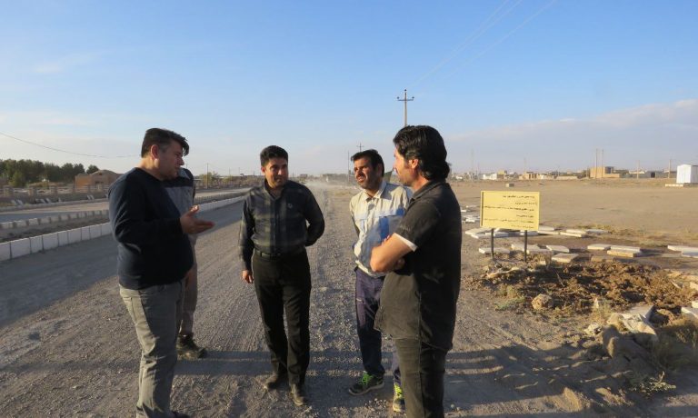 بازدید مدیرعامل شرکت از پروژه های در حال اجرای رسالت اجتماعی در روستای موسویه
