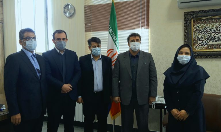 تودیع و معارفه مدیرعامل شرکت کشت و صنعت پیوند خاوران با حضور جناب آقای مهندس رجایی و مدیر محترم حراست